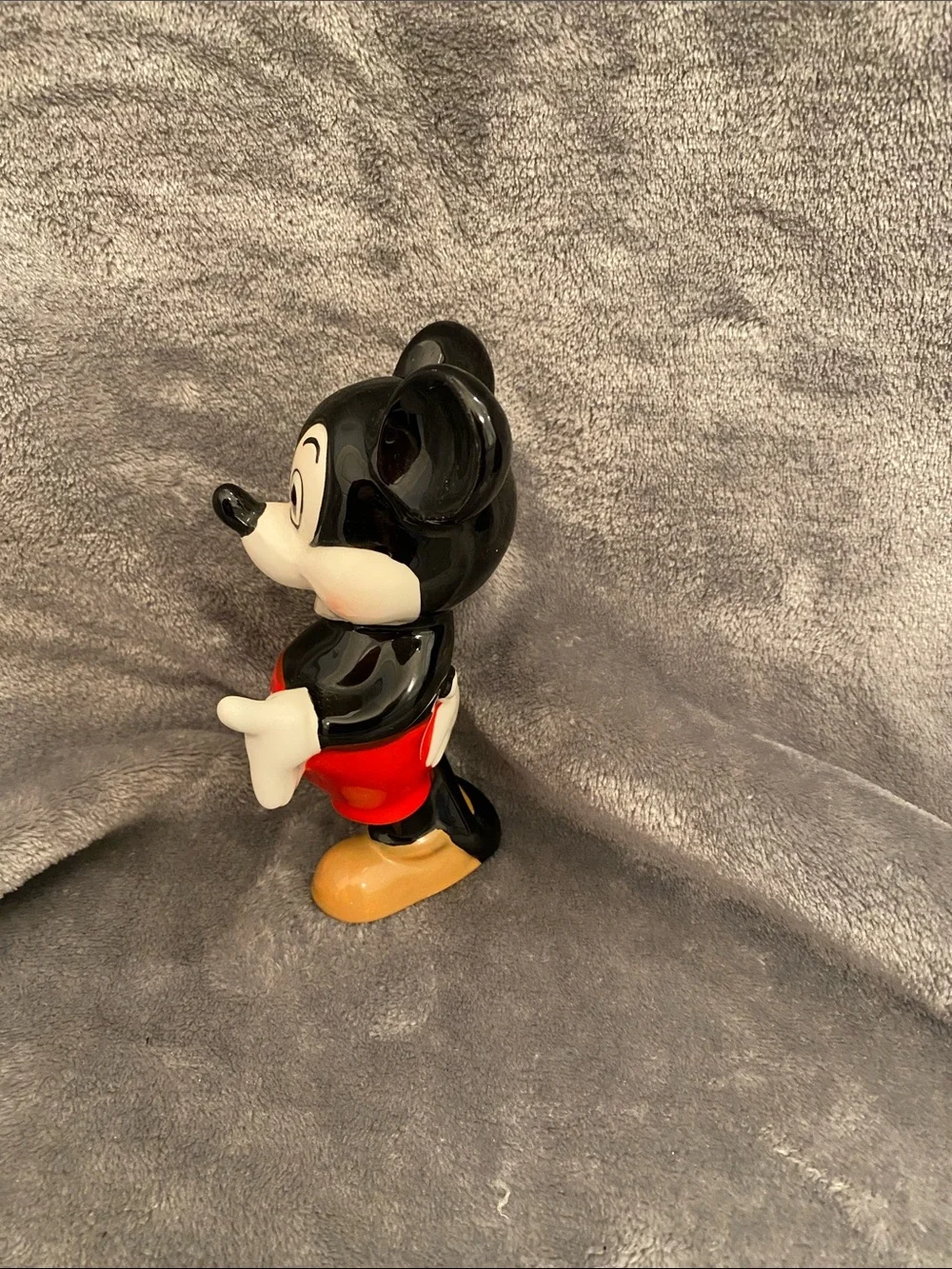 Disney Black, Red & Tan Mickey Mouse Figure